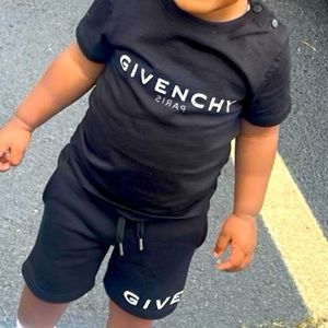 Black Givenchy toddler set. Wore once
